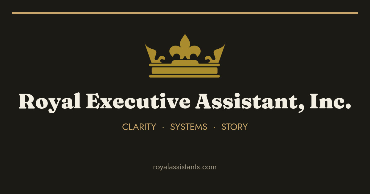 Fractional Operations Partner & SuiteDash Sensei — The Royal Assistant